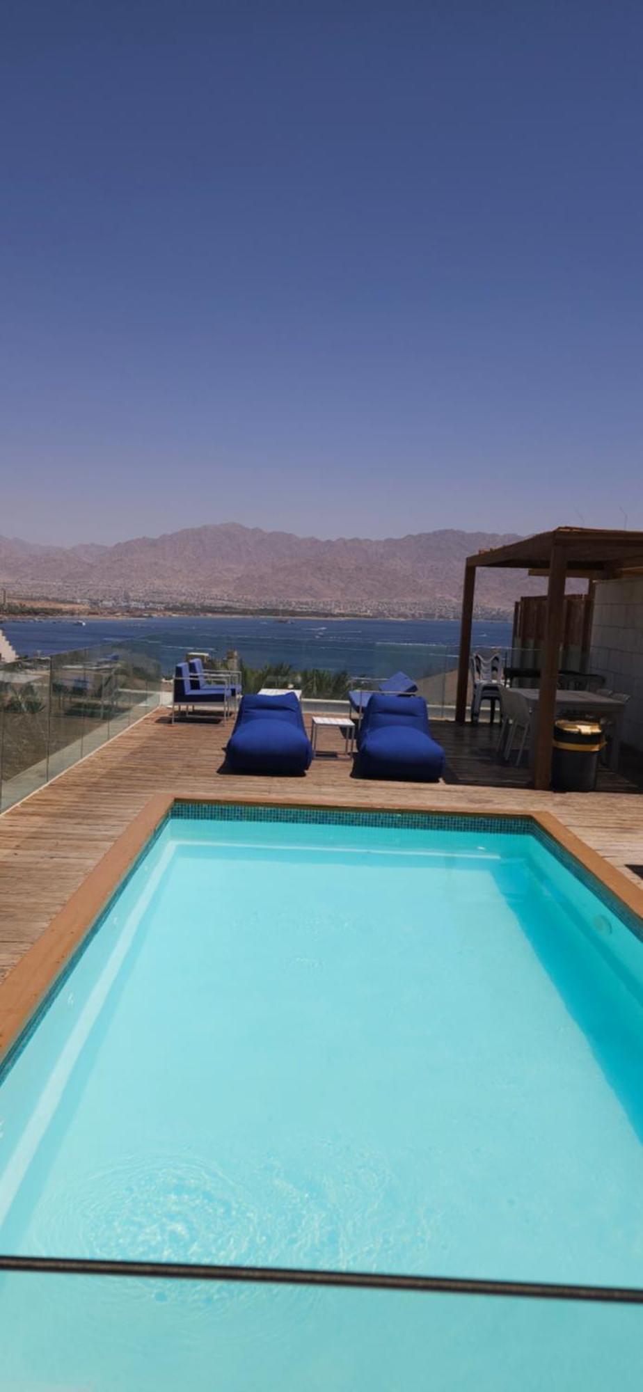 The White Lotus Villa Eilat Bagian luar foto