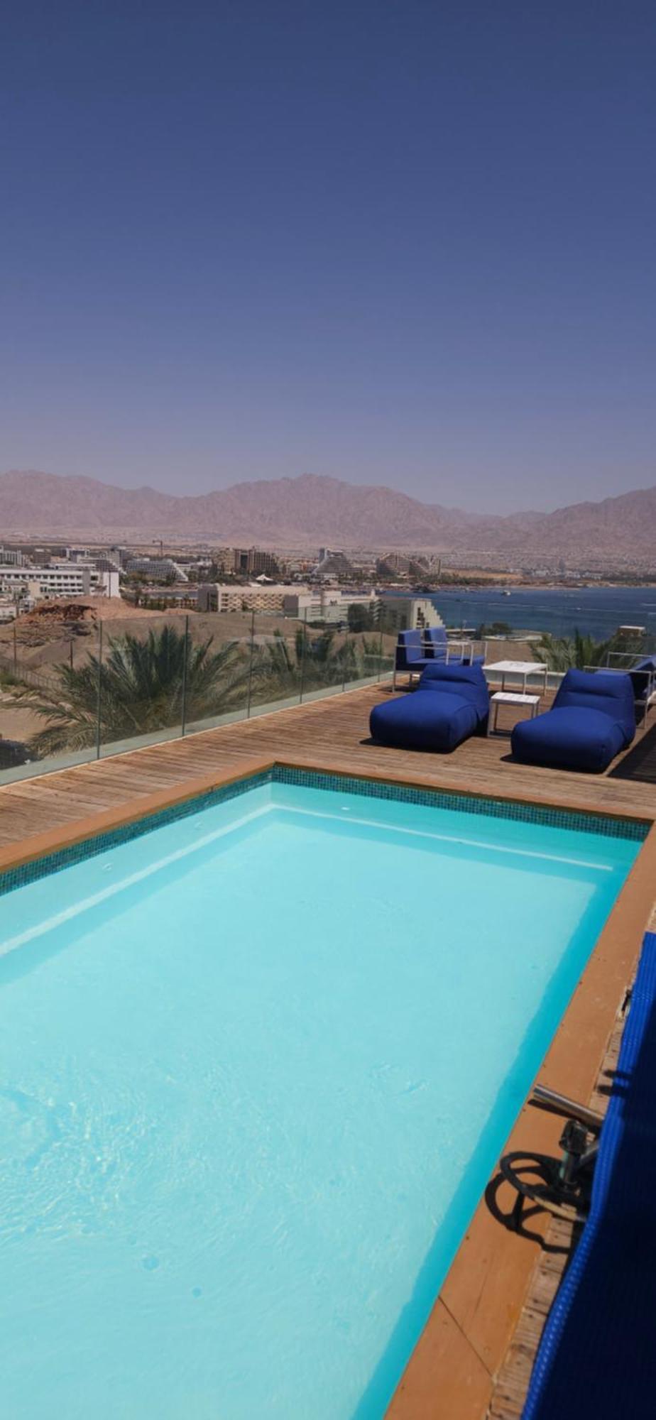 The White Lotus Villa Eilat Bagian luar foto